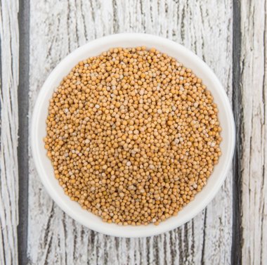 Hardal tohumu beyaz kase