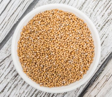 Hardal tohumu beyaz kase