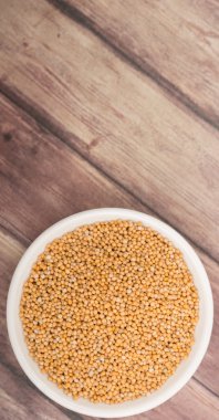 Hardal tohumu beyaz kase