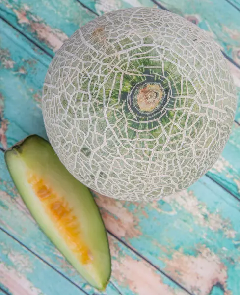 Fresh ripe melon — Stock Photo, Image