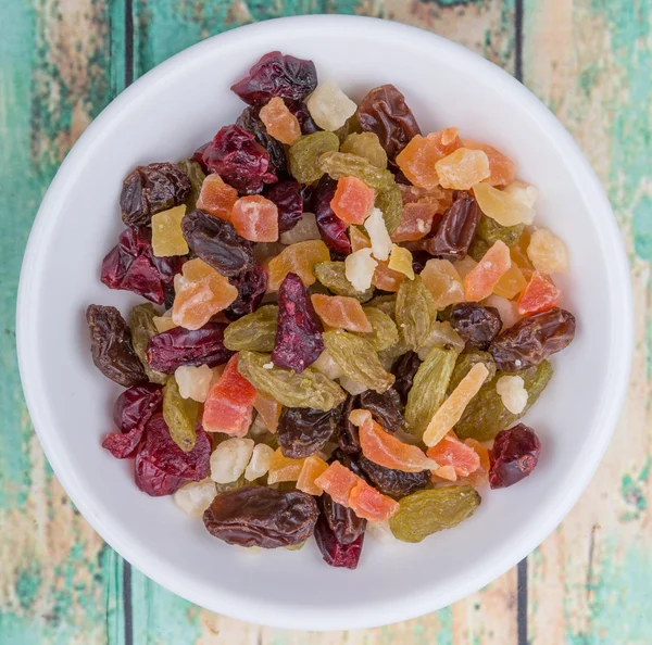 Mix dried fruit pieces — Stock Photo, Image