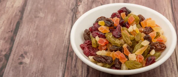 Mix dried fruit pieces — Stock Photo, Image