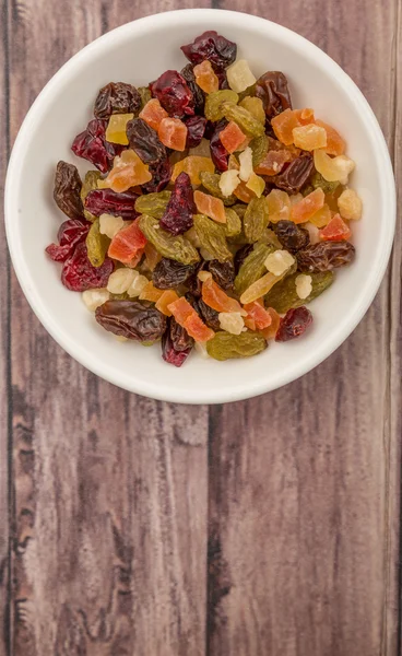 Mix dried fruit pieces — Stock Photo, Image