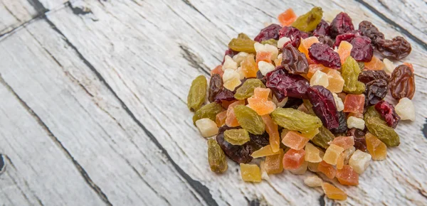 Misturar pedaços de frutas secas — Fotografia de Stock