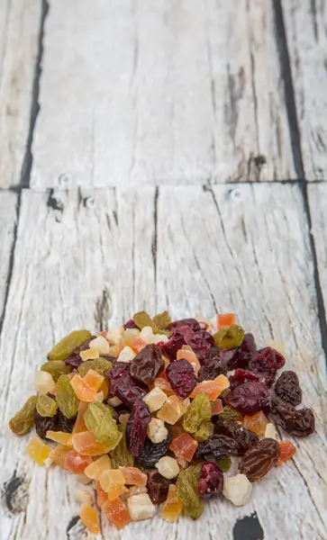 Misturar pedaços de frutas secas — Fotografia de Stock