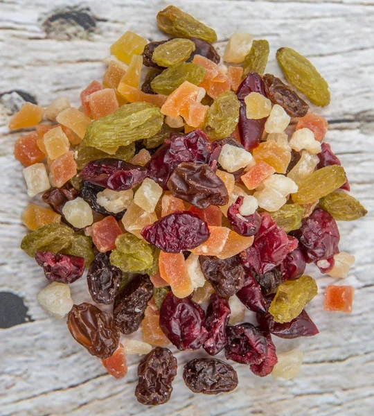 Mix dried fruit pieces — Stock Photo, Image