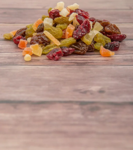 Mix dried fruit pieces — Stock Photo, Image