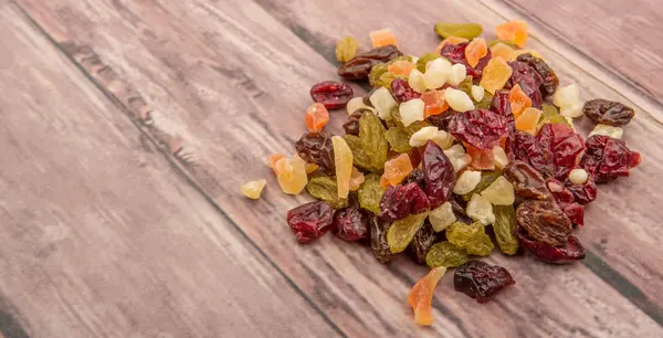 Mix dried fruit pieces — Stock Photo, Image