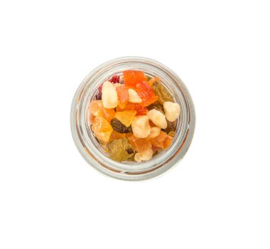 Karışık kuru meyve parçaları