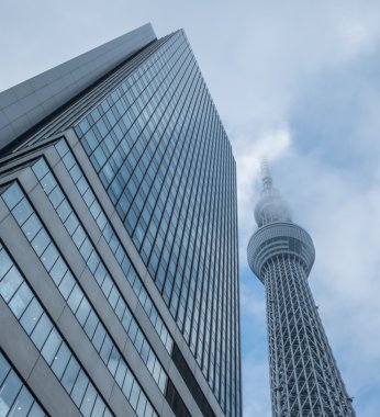 Tokyo Skytree binasının görünümü, 