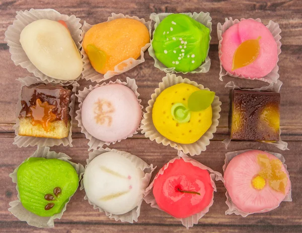 伝統的な日本のお菓子 — ストック写真