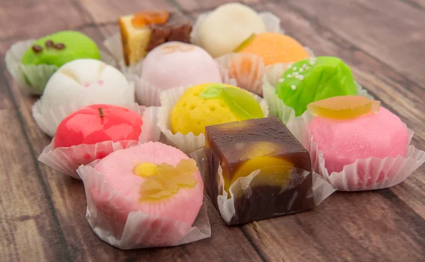 Dulces tradicionales japoneses — Foto de Stock