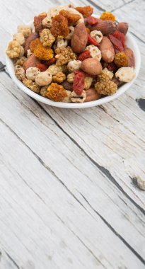 Mix süper yiyecek kurutulmuş 