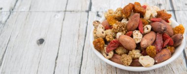 Mix süper yiyecek kurutulmuş 