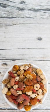 Mix süper yiyecek kurutulmuş 