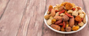 Mix süper yiyecek kurutulmuş 