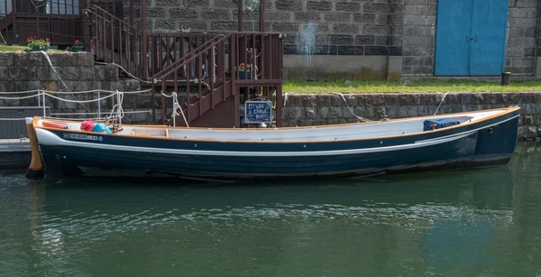 Turisté v ulici Otaru City, Japonsko. — Stock fotografie