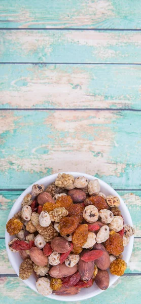 Mix süper yiyecek kurutulmuş 