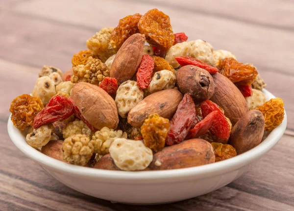 Mix süper yiyecek kurutulmuş 