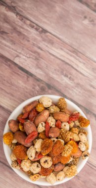 Mix süper yiyecek kurutulmuş 