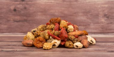 Mix süper yiyecek kurutulmuş