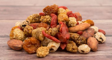 Mix süper yiyecek kurutulmuş