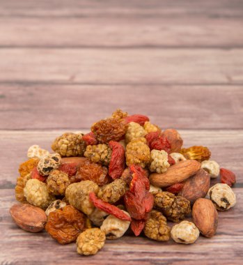 Mix süper yiyecek kurutulmuş