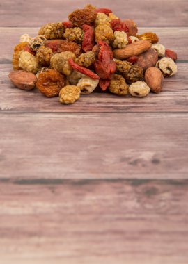 Mix süper yiyecek kurutulmuş