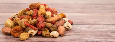 Mix süper yiyecek kurutulmuş