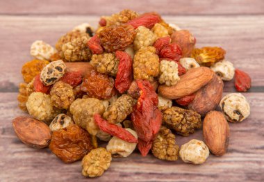 Mix süper yiyecek kurutulmuş