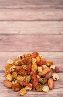 Mix süper yiyecek kurutulmuş