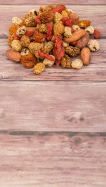 Mix süper yiyecek kurutulmuş