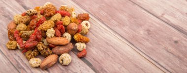 Mix süper yiyecek kurutulmuş