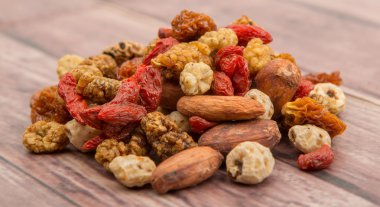 Mix süper yiyecek kurutulmuş