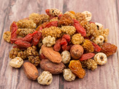 Mix süper yiyecek kurutulmuş