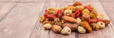 Mix süper yiyecek kurutulmuş