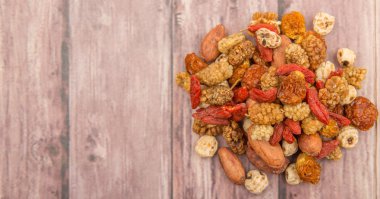 Mix süper yiyecek kurutulmuş