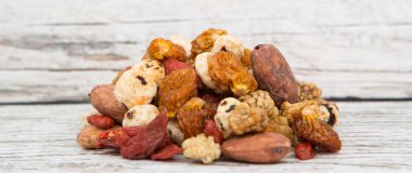 Mix süper yiyecek kurutulmuş