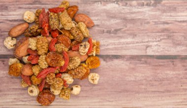 Mix süper yiyecek kurutulmuş