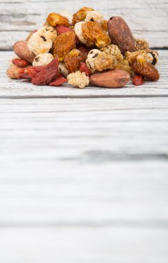 Mix süper yiyecek kurutulmuş