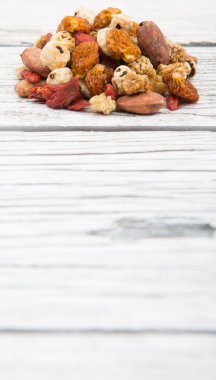 Mix süper yiyecek kurutulmuş