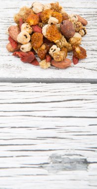 Mix süper yiyecek kurutulmuş