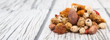 Mix süper yiyecek kurutulmuş