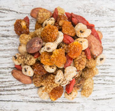 Mix süper yiyecek kurutulmuş