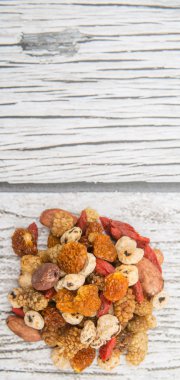 Mix süper yiyecek kurutulmuş