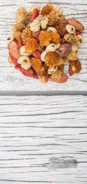 Mix süper yiyecek kurutulmuş