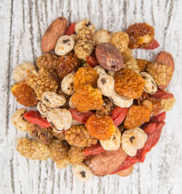 Mix süper yiyecek kurutulmuş