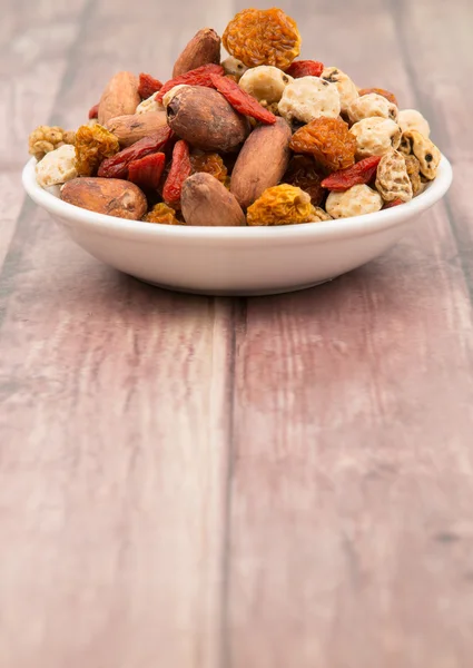 Mix süper yiyecek kurutulmuş 