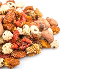 Mix süper yiyecek kurutulmuş 