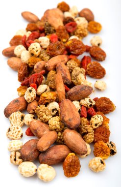 Mix süper yiyecek kurutulmuş 